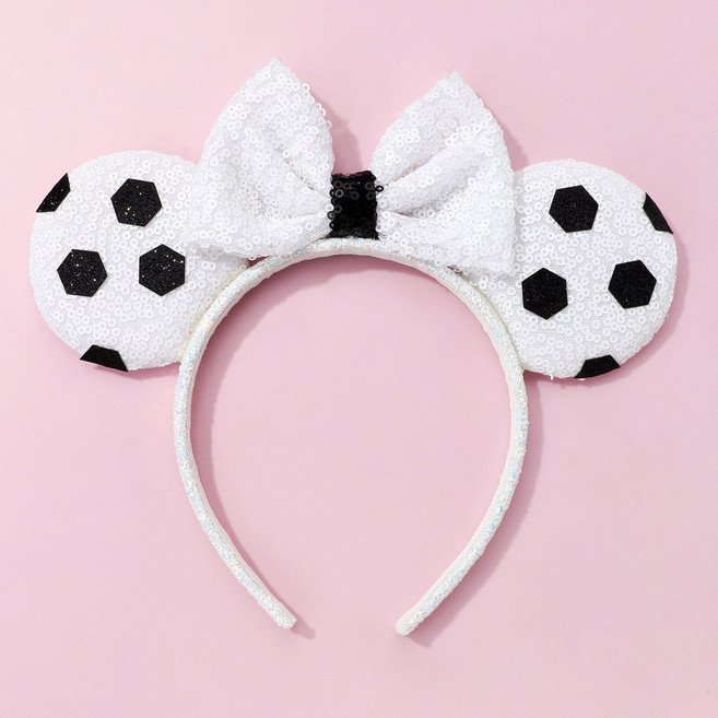 생활일번지 파티 머리띠 48종, 2개, 48.축구공리본(395)