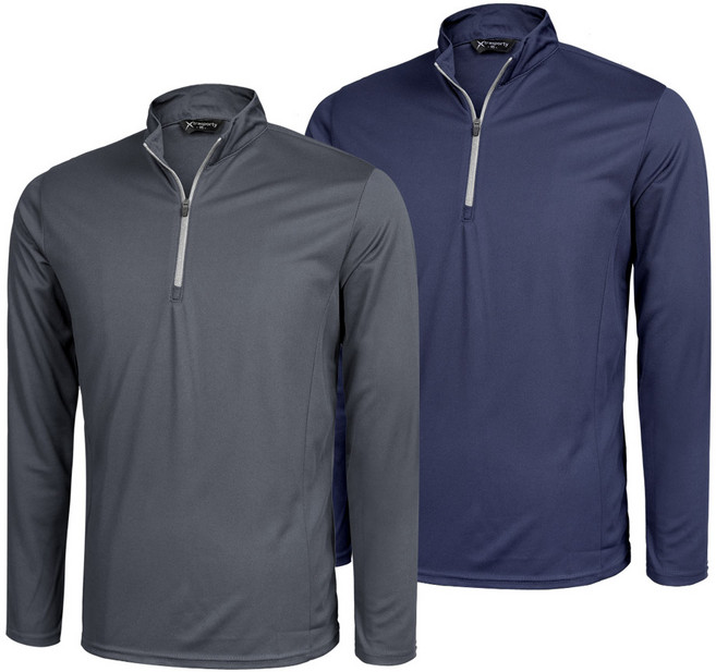 [이지바이] (1+1) 남성 긴팔 집업 티셔츠_에어 매쉬 긴팔 티셔츠