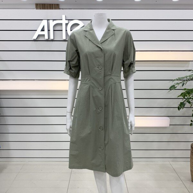 아르테 더블카라 버튼 포인트 원피스 DMBPWO320 MT_JJ