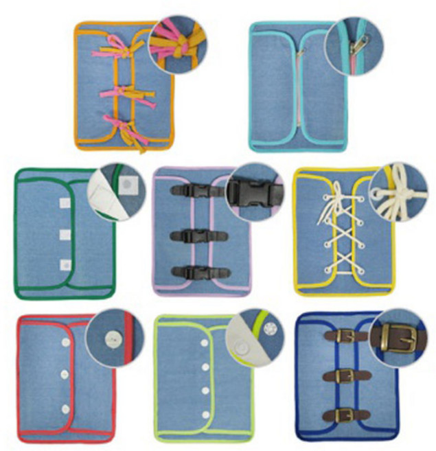 매직캐슬 인지 놀이 의복 소근육 놀이 교육 완구