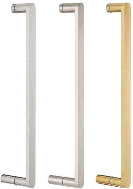 샤워부스손잡이 R형 450mm(3컬러) 실버유광 실버무광 골드유광 타월바 손잡이 유리문 욕실 화장실, 1개