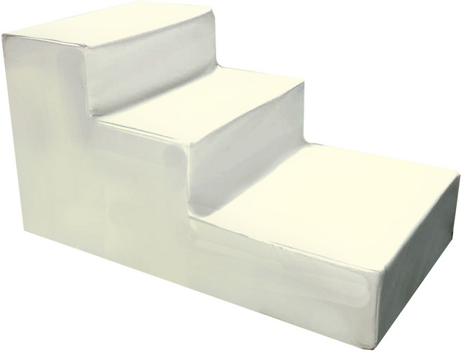 강아지 슬개골보호 PE스텝 생활방수 강아지계단, PE스텝 방수 아이보리