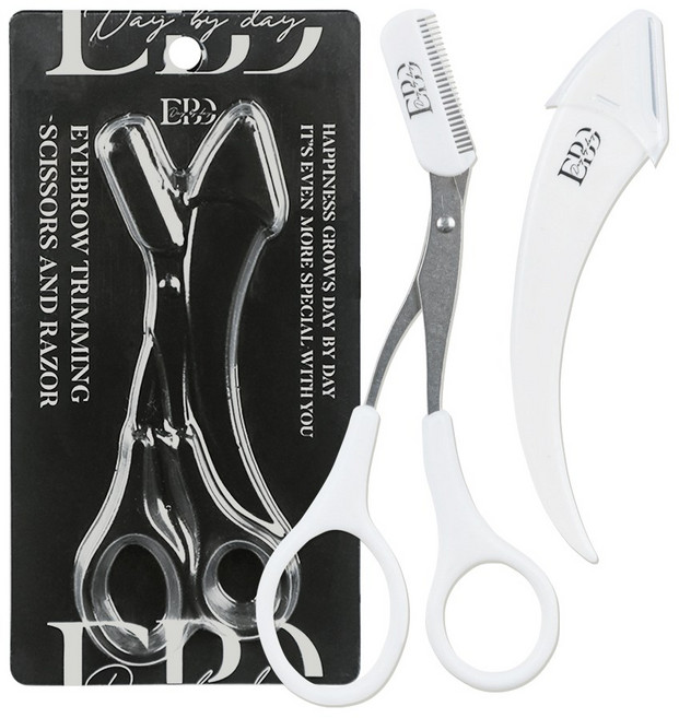 DAYBYDAY 눈썹 정리 2종 세트, 1세트, 화이트