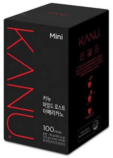 카누 아메리카노 미니 마일드, 900mg, 120개입, 5개