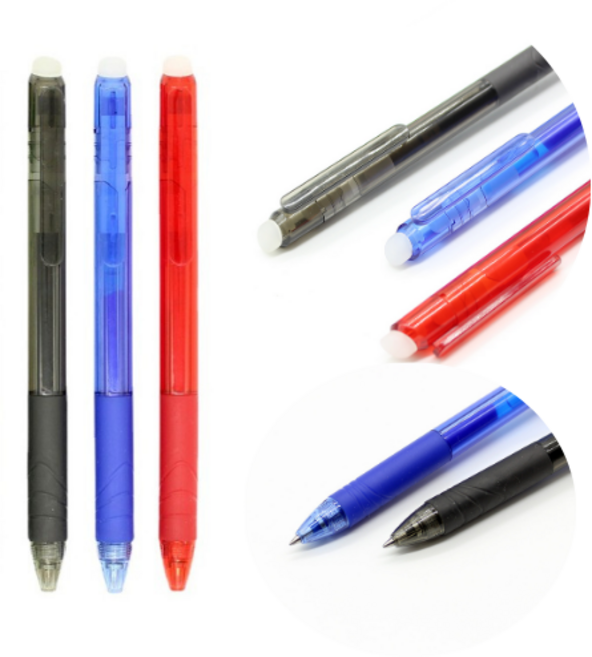 감성채움 지워지는 볼펜 0.5mm 프릭션 부드러운 필기구, 6개, 0.5mm 블루 지워지는볼펜