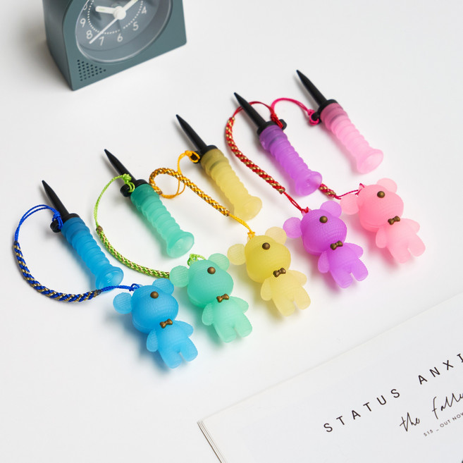 LED곰돌이 무저항골프티 5종세트 엘이디티걸이 간지골프컴퍼니 ganjigolf, 1개