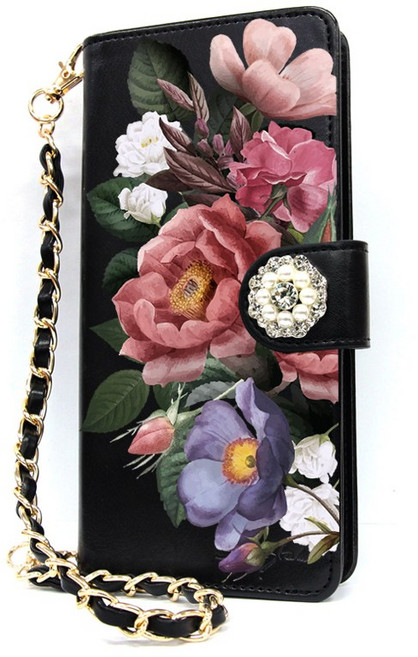 밀라노플로랄가든 DIA 손목체인30cm 지폐카드수납 다이어리 휴대폰케이스 구기종