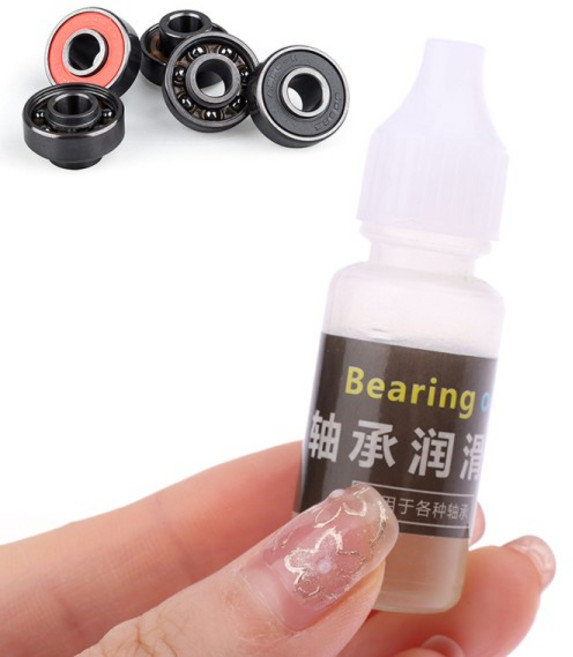 1병 10ml 스케이트 보드 베어링 수리 오일 롤러 드리프트 용 저점도 윤활제 윤활유, 1개