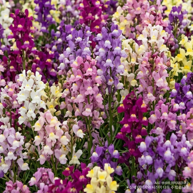 리나리아 노던라이츠 꽃 씨앗 199립 리나리아 꽃씨 종자, 1개