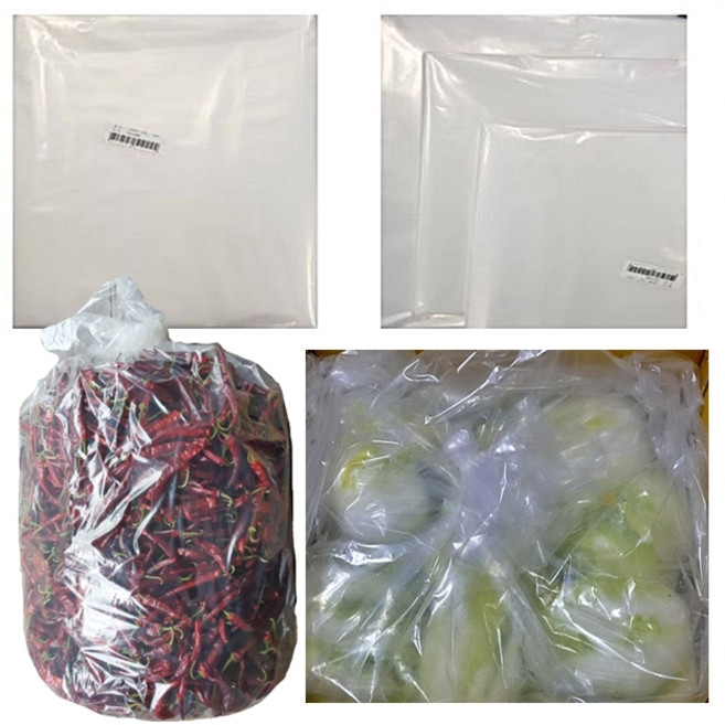 농자재-고추봉투 건고추봉투(특대) 건고추20근 김치30포기 0.07mmX85cmX140cm김장봉투 두꺼운 비닐, 100장, 1세트, 120L