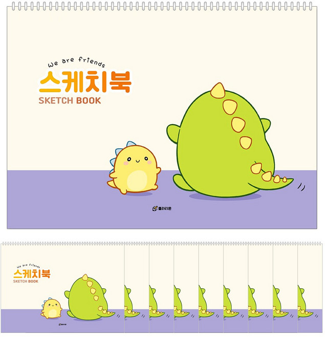 클라리온 리틀케라 30매 스케치북 10권, 댄스