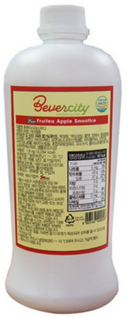 베버시티 세미 사과 스무디, 1개, 1.8kg