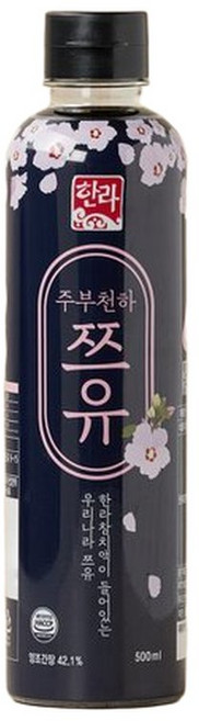 한라 주부천하 쯔유 500ml (N4), 1개
