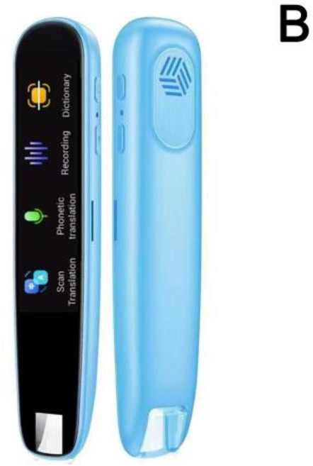 번역기 112개 언어 오프라인 WIFI 스캐닝 번역 펜 스캔 마커 인스턴트 스마트 음성, 1) Blue