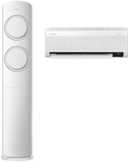 삼성전자 스탠드 에어컨 2in1 투인원 Q9000 AF19B6474GZRS 18.9평+5.6평 전국 설치비무료 혼수가전 여름가전, 매립배관형