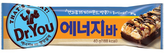 오리온 닥터유 에너지바 40g, 2개
