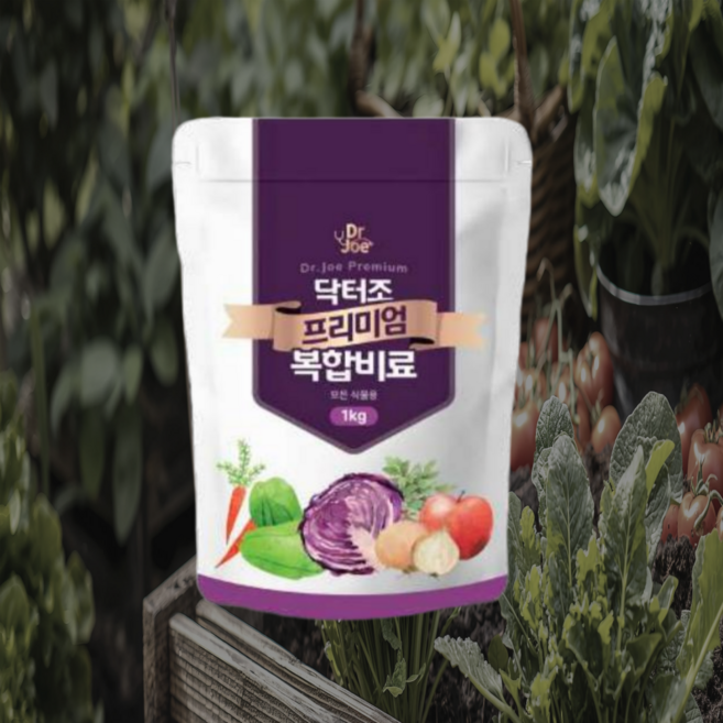 복합비료 주말농장 텃밭 밑거름 웃거름 식물영양제, 1kg, 1개