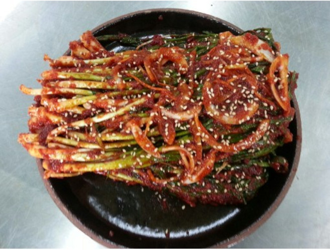 장수영양쪽파김치1kg, 1kg, 1개