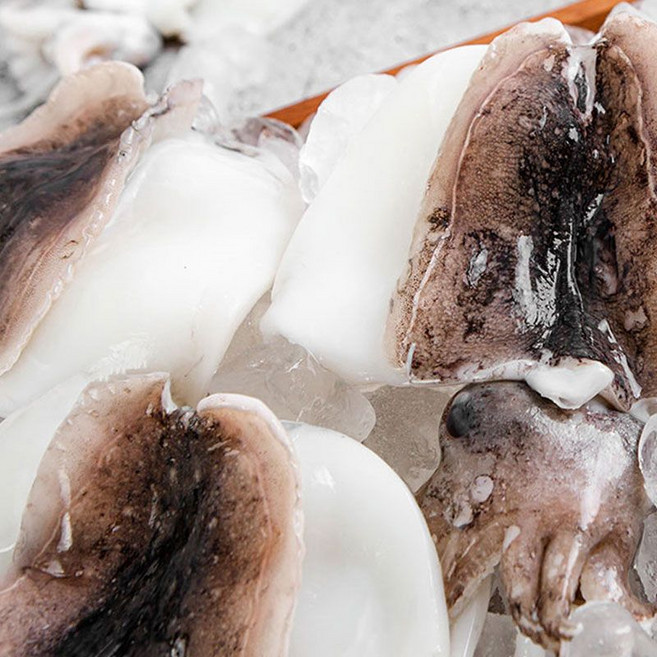 국내산 손질 갑오징어, 7개, 200g