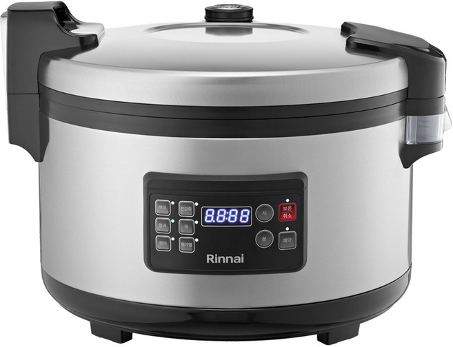 린나이 40인용 대용량 전기밥솥 업소용 취반기 예약취반 급식실
