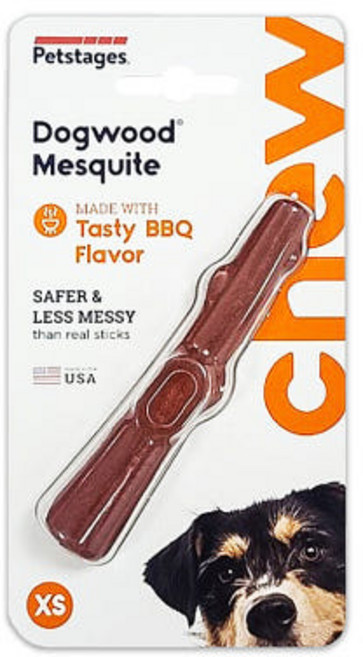 펫스테이지 도그우드 스틱 장난감 기타장난감, 비비큐, 1개
