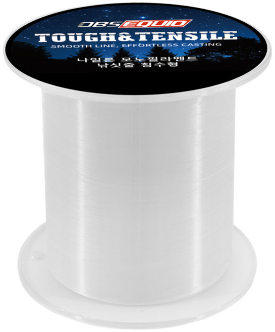 나일론 모노라인 세미플로팅 초인장강도 낚싯줄 500m 안 끊어져요팔찌 원작바다낚싯줄, 투명, 1박스