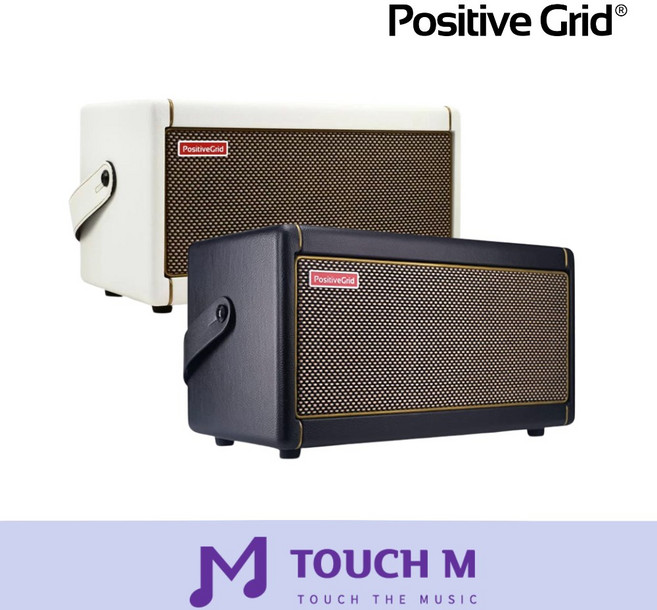 포지티브그리드 일렉기타앰프 스파크40 블루투스스피커 PositiveGrid SPARK40, 화이트, 1개