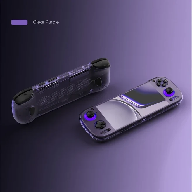 AYN Odin 3 안드로이드 휴대용 6인치 1080p AMOLED 스크린 게임 콘솔, 01 China Mainland, 02 Pro 12-256, 02 Clear Purple