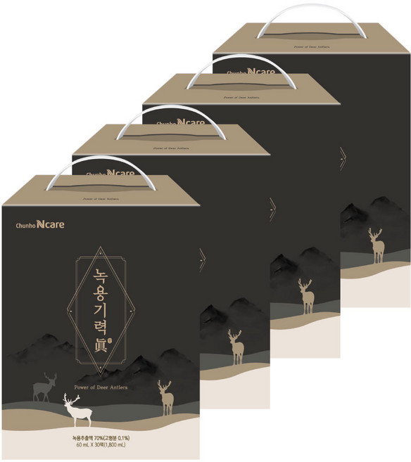천호엔케어 녹용기력진 30p, 1.8L, 4개