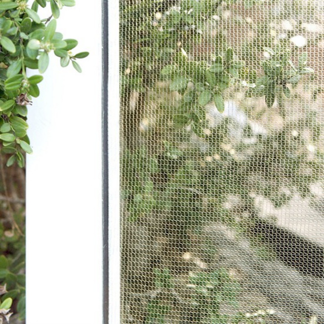 장보리 2중 촘촘 셀프 방충망 국방색 중, 없음