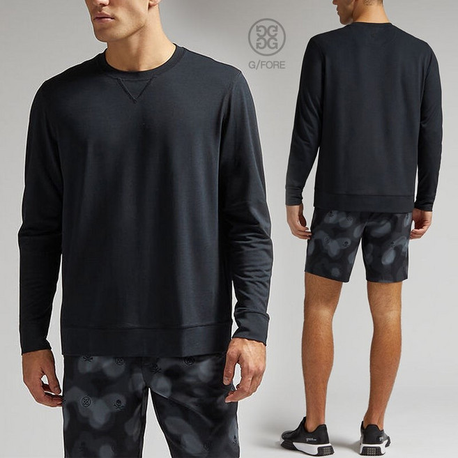 지포어 PERFORMANCE 피케 크루넥 레이어 골프 티셔츠 ONX