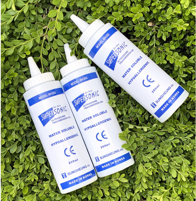 뷰티디바이스 호환 초음파젤 저주파젤 얼굴바디용 250ml x3개, 3개