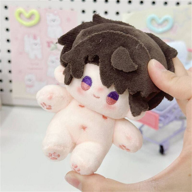 10cm 진운 하우주 아이돌 봉제 선물 피규어 인형 솜인형 솜인형옷 솜깅이 생일 귀여운, 10cm 뼈, 미니 데이
