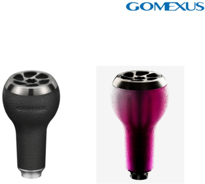 고멕서스 A27 TOUCH시리즈 라운드 핸들노브 TPE재질 시마노다이와, 화이트실버-A27WTTNBK