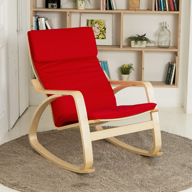 일루일루 실론 흔들의자, RED (레드)