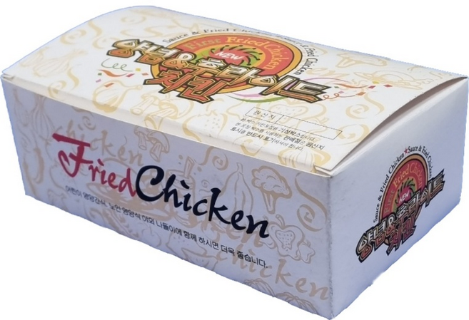 뉴기성 치킨박스 대 200매 1박스, 1박스(200개)