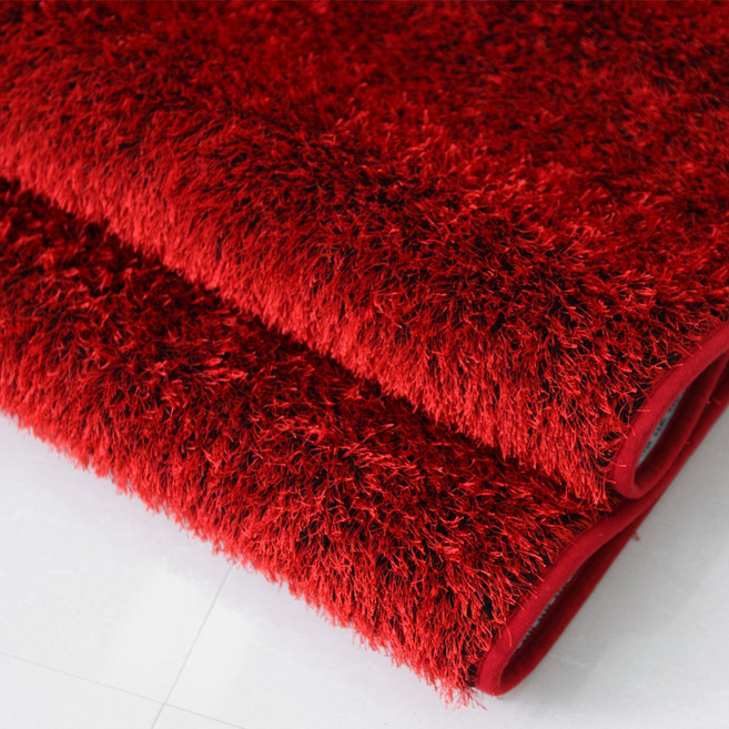 데코인 물세탁 가능한 푹신한샤기 카페트 샤기러그