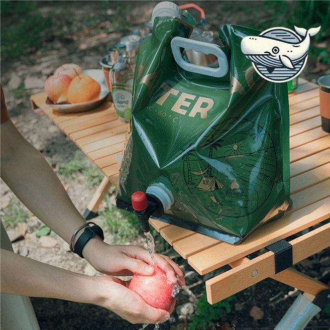 캠핑 워터백 휴대형 물통 다기능 사용 워터팩 샤워팩 물탱크