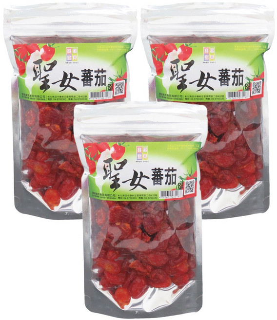 寶島蜜見 聖女蕃茄乾, 3個, 220g