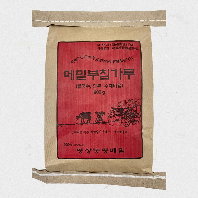 메밀부침가루 900g/평창봉평메밀, 900g, 2개