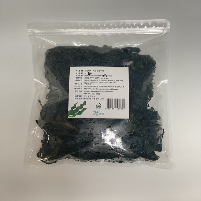 미역_기장군 특산물_기장미역_염장미역 꼬돌미역, 1kg, 1개