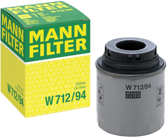 A1 A3 VW Polo Golf Tiguan Touran Fabia, MANN 機油芯 W712/94