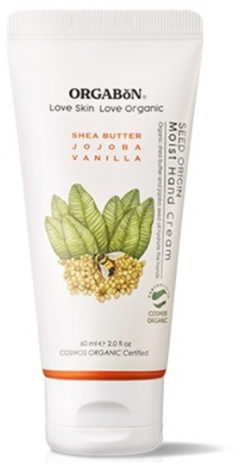 오가본 씨앗품은 유기농 촉촉 유아용 핸드크림, 1개, 60ml