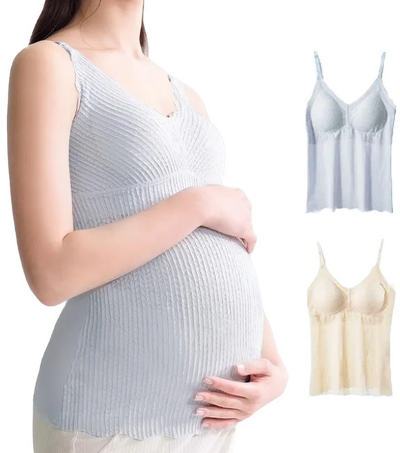 Veimia 베이미아 임산부 수유나시 스트랩 오픈 수유브라 런닝 속옷 수유기간 전용