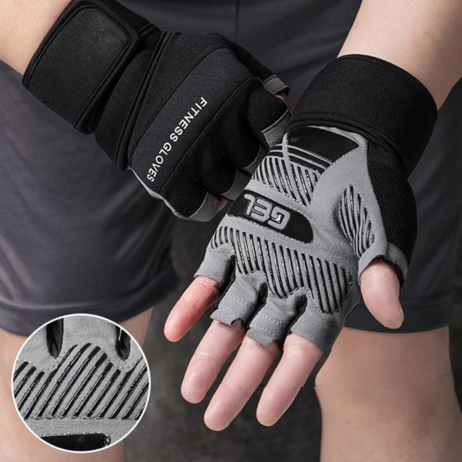 로미픽 손목 손바닥 강력보호 웨이트 헬스장갑