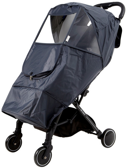 잉글레시나 일렉타 퀴드1 2 트릴로지 앱티카 롤리팝 유모차 방풍커버, 1개, 휴대용 유모차 방풍커버(그레이)