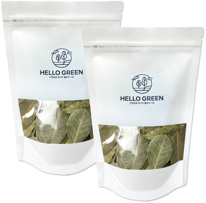 헬로우그린 터키산 건조 월계수 잎 90gX2(팩) 총180g, 2개, 90g
