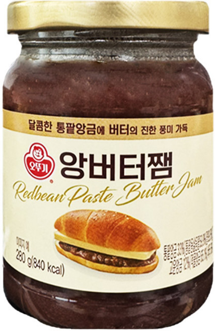 오뚜기 앙버터쨈, 280g, 1개