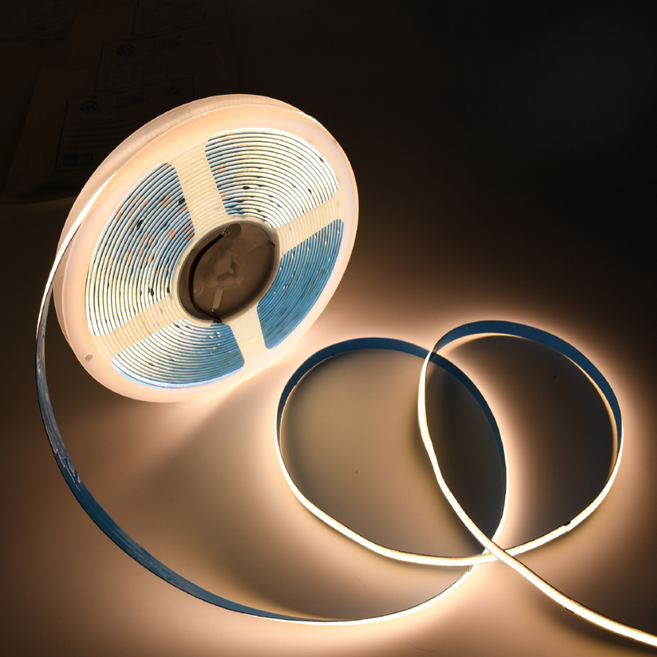 원그리드 USB COB LED 스트립 5m 잘라쓰는 줄조명 밝기조절, 1개, 주백색