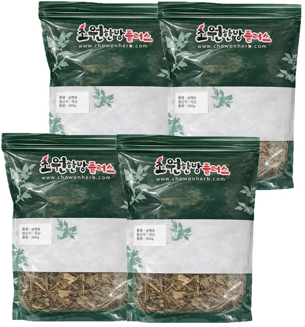 초원한방플러스 말린산백초 산백차, 4개, 100g